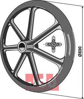 Pakker ring - Ø800mm Marsk-Stig