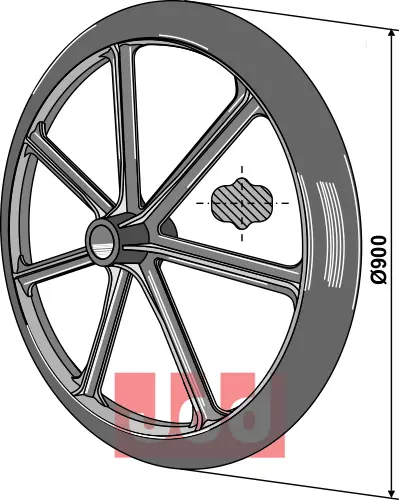 Pakker ring - Ø900mm - JDD Utstyr