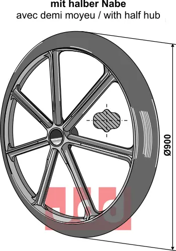 Pakker ring - Ø900mm - JDD Utstyr