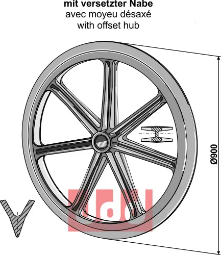 Pakker ring - Ø900mm - JDD Utstyr