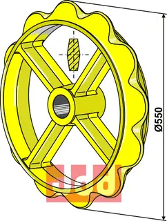 Cambridge ring - Ø550mm Väderstad