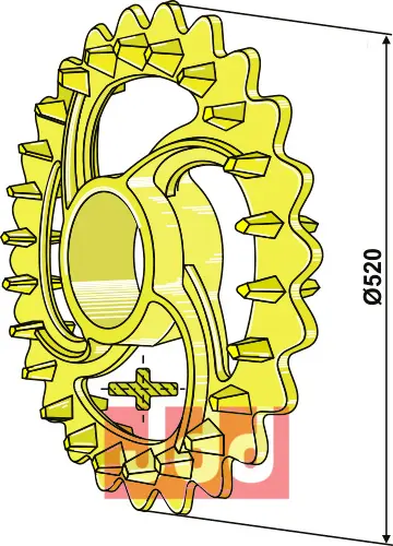 Crosskill ring – Ø520mm - JDD Utstyr