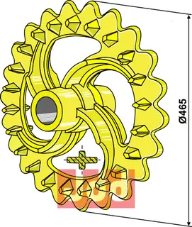 Crosskill ring – Ø470mm Väderstad