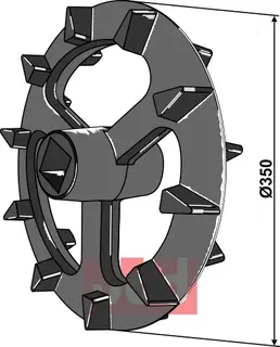 Crosskill ring – Ø350mm Strom/Bednar/Maschio / Gaspardo