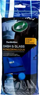 Turtle Wax Dash & Glass Towel 40x40cm, Loer ikke