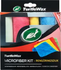 Turtle Wax Microfiber Kit 4 stk microfiberduker
