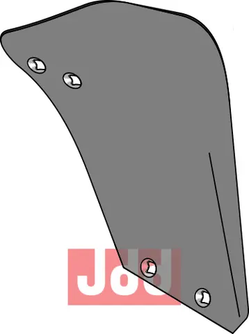 Forplogmoldplate M12 - h&#248;yre Lemken