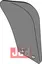 Forplogmoldplate M3 - h&#248;yre Lemken