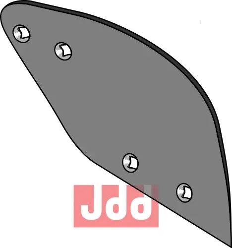Forplogmoldplate D1 - høyre - JDD Utstyr