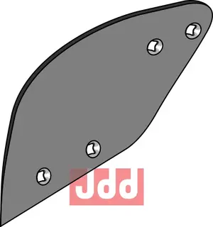 Forplogmoldplate D1 - venstre Lemken
