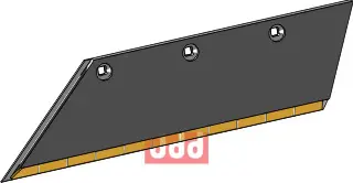 Plogskjær 14x145 SB56D  - venstre Lemken