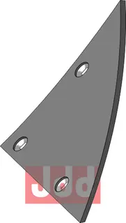 Bryst-plate B2KD R 10mm - h&#248;yre Lemken