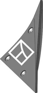 Brystplate høyre avst. 161 - 170 - 164