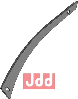 Plogskjær til Lemken Hulavstand 645 mm - Venstre