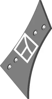 Brystplate BU2K høyre avst. 46 - 150 - 57,5