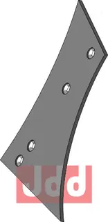 Bryst-plate BU10K R - h&#248;yre Lemken