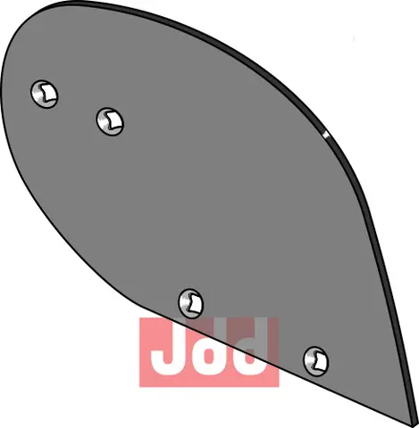 Moldplate D0 - høyre Lemken