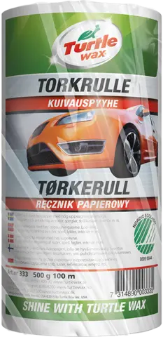Turtle Wax T&#248;rkerull, 100m. Lofri og sterkt t&#248;rkepapir, 500 gr