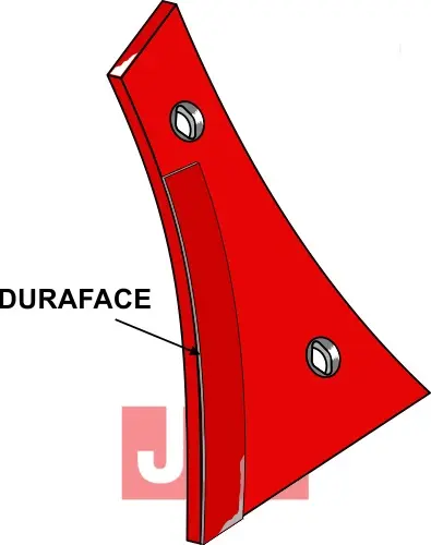Bryst-plate DURAFACE - venstre - JDD Utstyr
