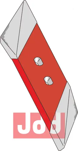 Vendbar Spiss DURAFACE 70x15 - venstre - JDD Utstyr