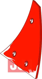 Bryst-plate - h&#248;yre Kuhn