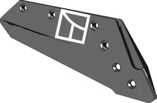 Reversibel spiss til Kuhn 16'', Hullavstand 100-200-52,5
