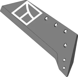 Reversible point share til Kuhn 18'' - hullavstand 135-110-52,5