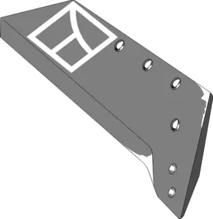Reversibel spiss til Kuhn 18'' - hullavstand 135-110-52,5