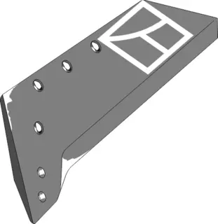 Reversibel spiss til Kuhn 18'' - hullavstand 135 mm