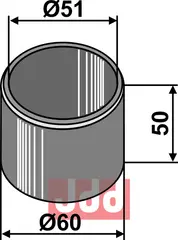 Plastikk foring - 50