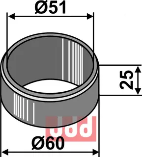 Plastikk foring - 25