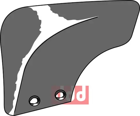 Forplogmoldplate - venstre Gr&#233;goire Besson