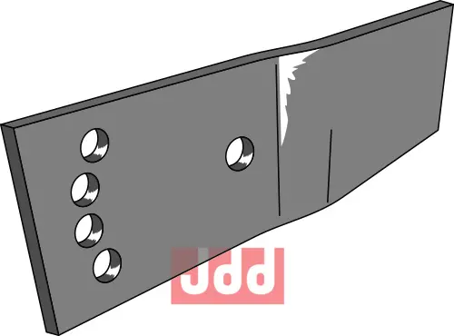 Moldplate forlænger - venstre - JDD Utstyr