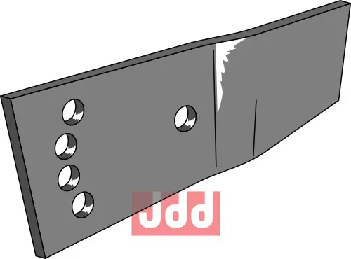 Moldplate forlænger - venstre - JDD Utstyr