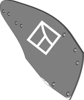 Moldboard TRIPLEX til Grégoire Besson Körper Typ B2-Nr.8AR8HLM