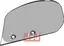 Forplogmoldplate - venstre Agrolux/Massey Ferguson/&#214;verum