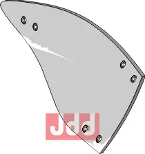 Moldplate - h&#248;yre Agrolux/Massey Ferguson/&#214;verum