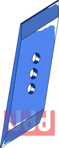 Scharspitze til Rabe MP350L Hullavstand 45 mm, venstre