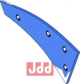 Moldboard slat SRP350W1 til Rabe Hullavstand 336-85-83, type høyre