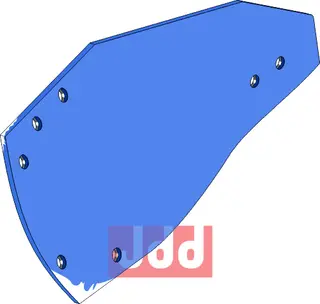 Moldboard HRP-350WL til Rabe Type: links, hullavstand: 60-135