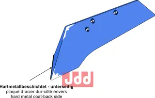 Plogskj&#230;r forsterket SSP294OPL - venstre Rabe