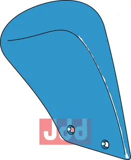 Forplogmoldplate RDG 21 - h&#248;yre Rabe