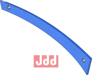 Streichblech SRP236O2 til Rabe Hulldistanse 420 mm, høyre