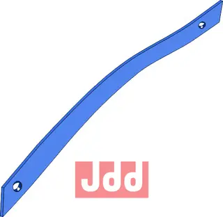 Moldboard slat SRP330WL3 til Rabe Hullavstand 755 mm, venstre