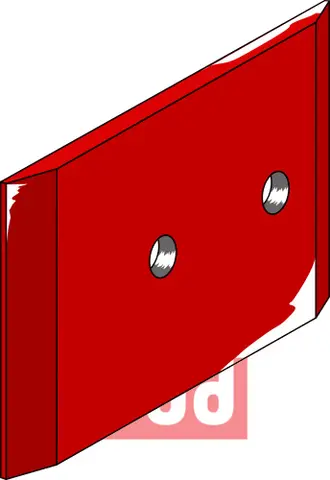 Landside protector til Vogel u. Noot Hole spacing: 70 mm