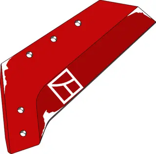 Plogskjær 16" venstre underplog WX400PE