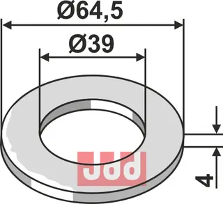 Skive Ø64,5x4xØ39