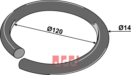 Ringkrog Ø145 - JDD Utstyr
