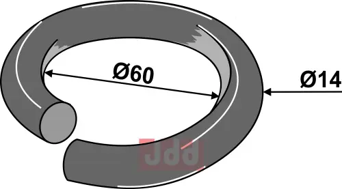 Ringkrog Ø90 - JDD Utstyr