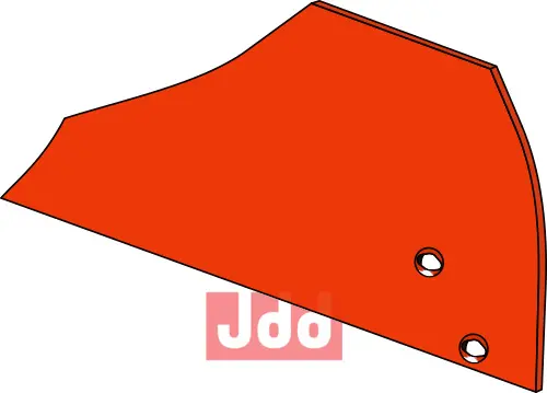 Forplogmoldplate - høyre - JDD Utstyr